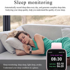 Smart Watch 1.54 inch Activity Fitness Pedometer Health Heart Rate Sleep Tracker Waterproof Sport watch for Men Women smartwatch