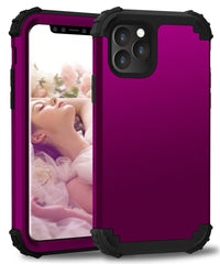 TIKITAKA Shockproof Phone Case For iPhone 11Pro Max XR X XS Max 6 7 8 Plus PC+TPU Full Body Protect Anti-Knock Armor Phone Shell