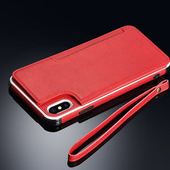 Luxury Leather Card Wallet Cases For iPhone 11Pro XS Max X XR 8 7 6 6S Plus Card Slot Soft Silicone shockproof Back Cover Capa