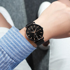 2020  Fashion Men Watches Business Band Analog Quartz Wristwatches Sport Leather Belt Watches Cusual Clock Gift Montre Homme@50