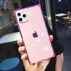 TIKITAKA Fashion Square Phone Case For iPhone 11Pro Max XR X 6 6S 7 8 Plus XS Max XR Cases Soft Silicone Transparent Cover Coque