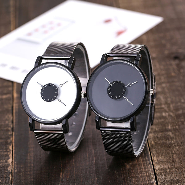 Women Watches Quartz Wristwatch Couple Stainless Steel Bracelet Mesh Strap Casual For Woman Montre Femme Gift Clock 2020 NEW*M