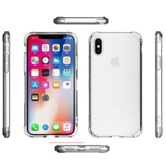 Heavy Duty Protection Case For iPhone 11 Pro Max X XS Max Four Corner Strengthen Silicon Clear Cover For iPhone XR 6 6S 7 8 Plus