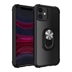 Magnetic Car Bracket Phone Case For iPhone 11 Pro Max XR XS Max X 8 7 6 6S Plus Soft Silicone Frame Shockproof Transparent Cover