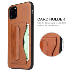 Business PU Leather Phone Cases For iPhone 11 Pro Max X 8 7 6 6S With Card Pocket Cover For iPhone 11 Pro XR 11 7 8 Plus X XS