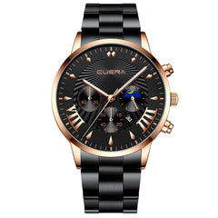 Cassic Watch Men Fashion 2020 Crystal Stainless Steel Analog Quartz Wrist Watch Business Alloy Belt Clock Relogios Masculino @50