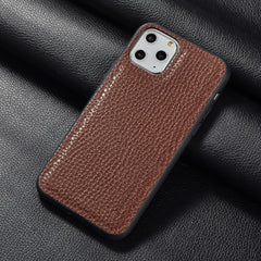 Solid Color Untra-thin Phone Case For iPhone 11 11Pro Max XR XS Max 8 7 6S 6 Plus Business Soft PU Leather Shockproof Back Cover