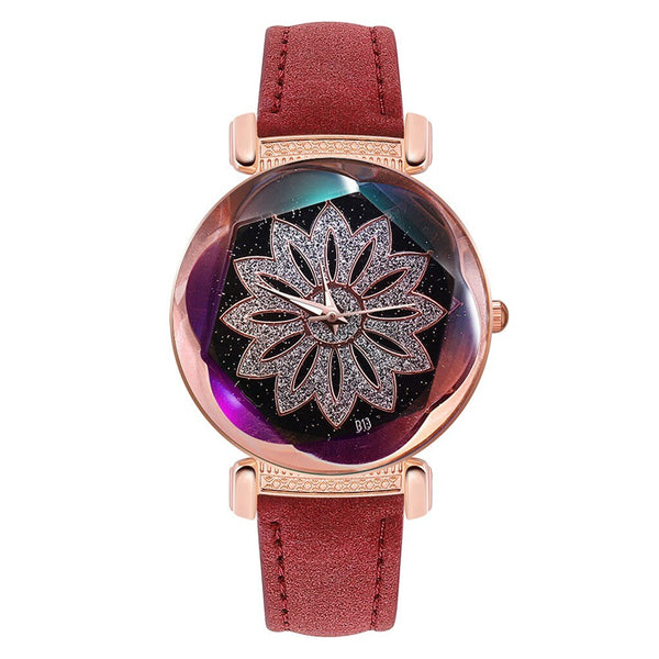 Simple  Women Watches Rhomboid Pattern Dial Ladies Quartz Wristwatch Featured Leather Strap Clock Fashion Dress Reloj Mujer @50