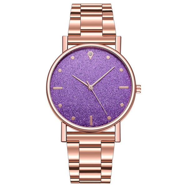 2020 Women's Watch Romantic Starry Sky Dial Ladies Quartz Wristwatch Business Alloy Watch Gift Clock Droshipping Reloj Mujer@50