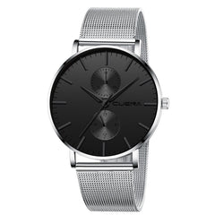 2020  Fashion Men Watches Business Band Analog Quartz Wristwatches Sport Leather Belt Watches Cusual Clock Gift Montre Homme@50