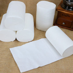 Thickened Kitchen Paper Towels 4 Layer Toilet Paper Rolls Pack 12pcs/lot Household Papel Higienico