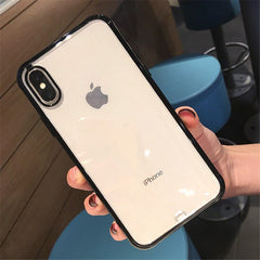TIKITAKA Shockproof Bumper Transparent Silicone Phone Case For iPhone 11 Pro X XR XS Max 8 7 6 6S Plus Clear Soft TPU Back Cover