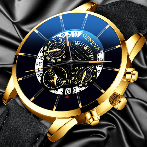 Fashion Men Stainless Steel Case Watch Luxury Calendar Quartz Wrist Watches Business Casual Watch for Man Clock Relogio Masculin