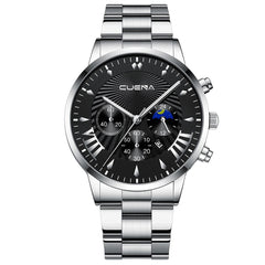 Cassic Watch Men Fashion 2020 Crystal Stainless Steel Analog Quartz Wrist Watch Business Alloy Belt Clock Relogios Masculino @50