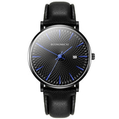 Minimalist Mens Fashion Business Watches Men Ultra Thin Stainless Steel Mesh Belt Calendar Analog Quartz Watch relogio masculino