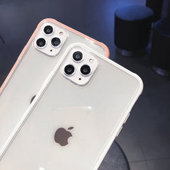 Shockproof Bumper Transparent Silicone Phone Case For iPhone 11 2019 X XS XR XS Max 8 7 6 6S Plus Clear protection Back Cover