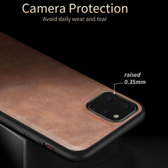 TIKITAKA Vintage Leather Case For iPhone 11 11 Pro Max XR X XS Max 8 7 6 6s Plus Ultra Light Soft Silicone edge Back Phone Cover
