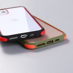 Transparent Phone Case For iPhone 11 11 Pro Max XR X XS Max X 8 7 6 6S Plus Soft Silicone Bumper Frame Shockproof Back Cover