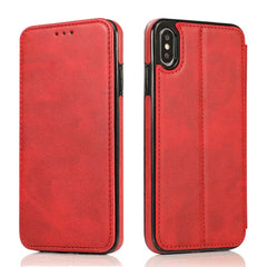 Magnetic Wallet Flip PU Leather Phone Case For Iphone XS Max XR XS 8 7 6 6S Plus Holder Card Slot Shockproof Full Fitted Cover
