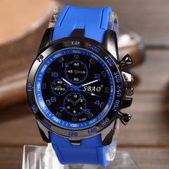 Men's Watch Sports Silicone Strap Watches Masculino Relogio Durable Silicone Military Quartz Clock Reloj Hombre