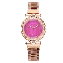 Women's Watches Designer Rose Gold Quartz Ladies Watches Women Luxury Wristwatches Mesh Belt Clock NEW Relojes Para Mujer@50