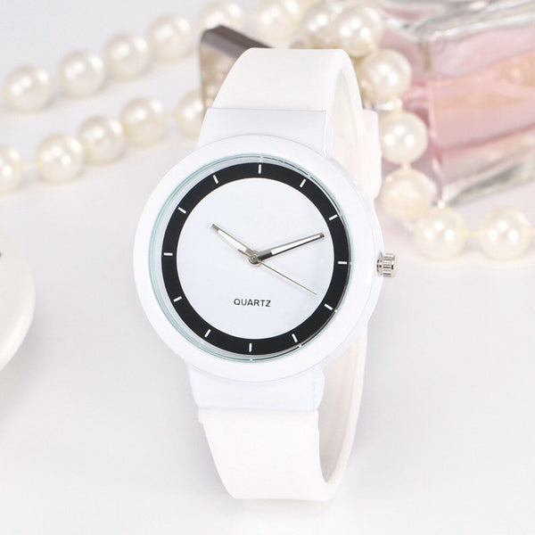 2020 New Women's Watches Ins Trend Candy Color Ladies Wrist Watch Korean Silicone Jelly Fashion Watch Clock Gifts Reloj Mujer *M