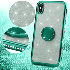 Glitter Powder Transparent Phone Case For iPhone 11 Pro Max XR X XS Max 8 7 6 6SPlus Shining Soft Silicone Shockproof Back Cover