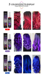 Sevich 5 Color Hair Color Spray Instant Hair Color Styling Product One-time Hair Dry Color Fashion Beauty Makeup 30ml TSLM2