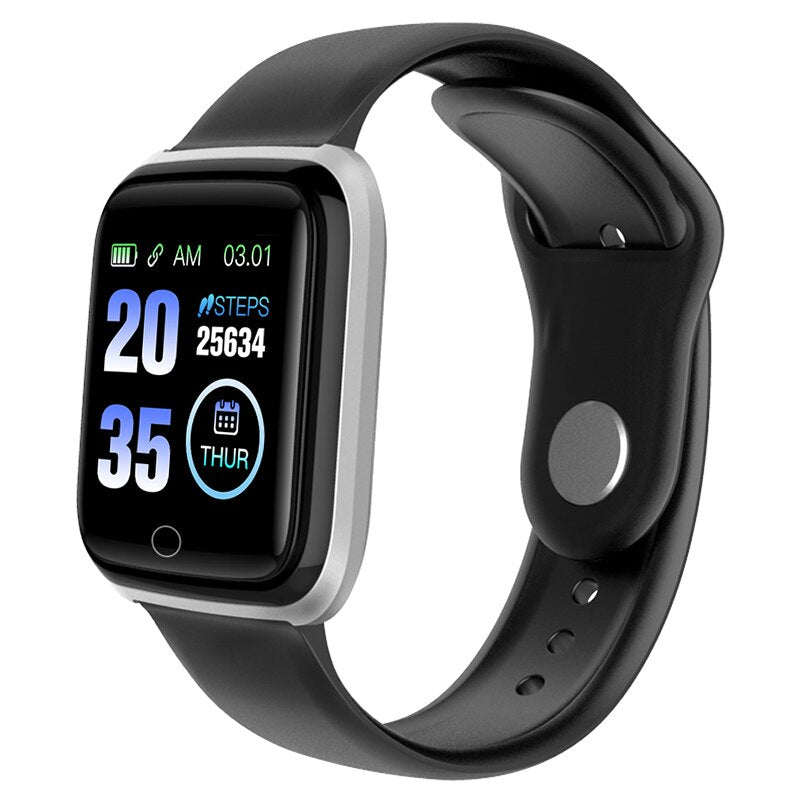 Smart Watch MK6 Fitness Watch WaterProof Bluetooth Sport Heart Rate Tracker Call/Message Reminder Smartwatch for Android iOS