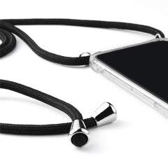 Transparent Soft TPU Cell Phone Case With Lanyard Necklace Shoulder Neck Strap Rope Cord for iphone 11 6 7 8 plus x xs xr xs max
