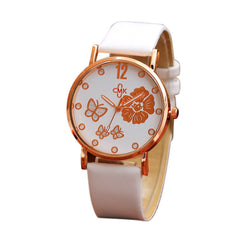 2020 Style Women Watches Fashion Luxury Leather Band Analog Quartz Wristwatch Flower Ladies Watch Women Dress Reloj Mujer Clock*
