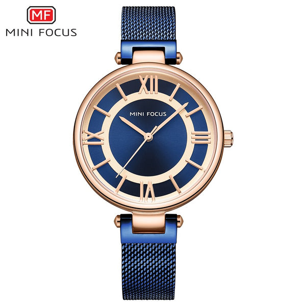 MINI FOCUS Casual Dress Watch Women Quartz Lady Watch For Woman Girls Watches Womans Womens Watches Top Luxury Brand Wristwatch