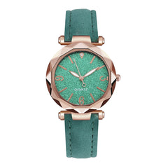 Fahion Women Romantic Starry Sky Wristwatch Leather Rhinestone Designer Ladies Clock Casual Dress Gfit 2020 NEW Montre Femme*M