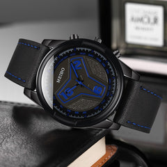 MEIBO Watch Top Brand Watch Men Watches Fashion Waterproof Clock Man Watches Military Luxury Men's Watch Montre Homme 2019