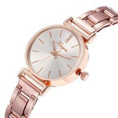 Hot Sale Women Watches Business Scale Dial Ladies Quartz Wristwatch Alloy Strap Fashion Clock Top Brand Zegarki Damskie@50