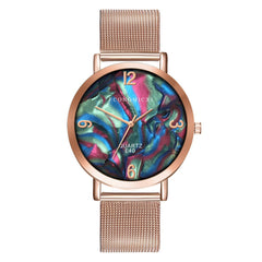 Trend Style Fashion Belt Watch Woman Cool Dial No Digital Female Watch Quartz Watches Mesh Belt Strap Casual Clock Kol Saati@50