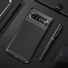Phone Case For Samsung A50 Carbon Fiber Bumper Soft TPU Silicon Cases For Samsung Galaxy A70 A20 Galaxy S10 Lite Back Cover