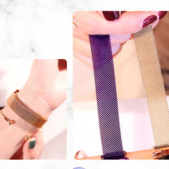 Luxury Women Watches Fashion Elegant Magnet Buckle Ladies Wristwatch Starry Sky Rhinestone Gift Clock Dress Relogio Feminino@50
