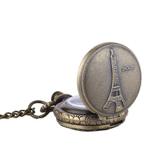 Vintage Charm Black Unisex Fashion Roman Number Quartz Steampunk Pocket Watch Women Man Necklace Pendant with Chain Gifts @50