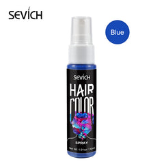 Sevich 30ml One-off Liquid Spray Hair Dye 5 Colors Temporary Non-toxic DIY Hair Color Washable One-time Hair Dye