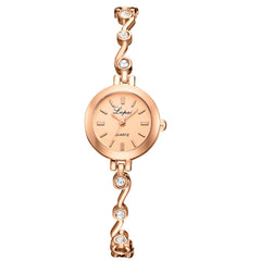 Cassic Lvpai Women Watches Small Scale Dial Ladies Quartz Wristwatch Rhinestone Alloy Strap Casual Clock Gift Zegarki Damskie@50