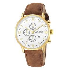 Fashion Mens Watches Top Brand Business Sport Quartz Wrist Watch Luxury Leather Belt Clock Simple Wristwatch Relogio Masculino@5