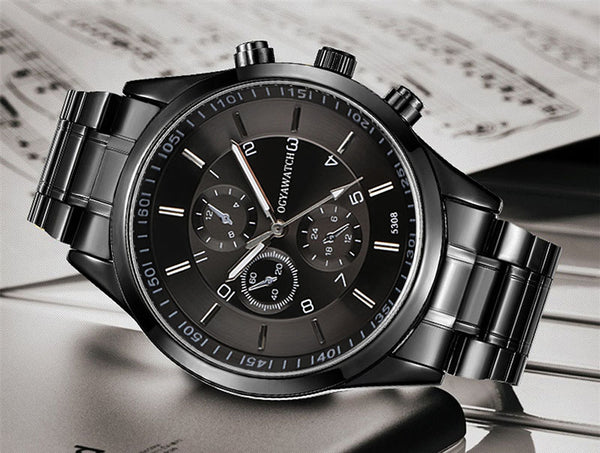 Men Watches Mens 2019 Steel Luxury Sports Quartz Watch Men Wristwatch MaleClock Business Watches Relogio Masculino Male Saati