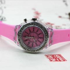 Fashion Men's Watch Outdoor Silicone LED Illuminated Colorful Sports Watches Quartz Watches Relogios Masculino
