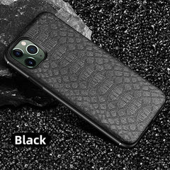 Business Crocodile Texture leather Phone Case For iPhone 11Pro Max XR X XS MAX 8 7 6S Plus Magnetic Ultra Thin Anti-fall Cover