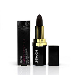 Portable Natural Plant Black/Brown Hair Dye Lipstick Shape Anti Sweat Waterproof Disposable Dye Pen Hairline Coloring Tool TSLM2