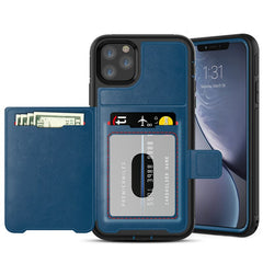 Luxury Magnetic Flip Wallet Case For iPhone 11 Pro XS Max XR X 6 6S 7 8 Plus Cases Hybrid Tough Armor Slide Card Holder Cover