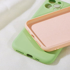 TIKITAKA Candy Color Phone Case For iPhone 11 11Pro Max Liquid Silicone Solid Plain For iPhone 11 Case Soft TPU Back Cover Shell