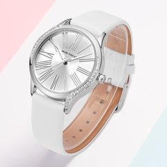 MINI FOCUS Black Watch Women Gold Watch Fashion Womans Watch Ladies Diamond Leather Designer Brand Luxury Women Watch Quartz