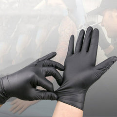 20Pcs/10 Pairs Home Disposable Hair Coloring Latex Gloves Cooking gloves Universal House cleaning Tattoo Glove Tool Blue/Black